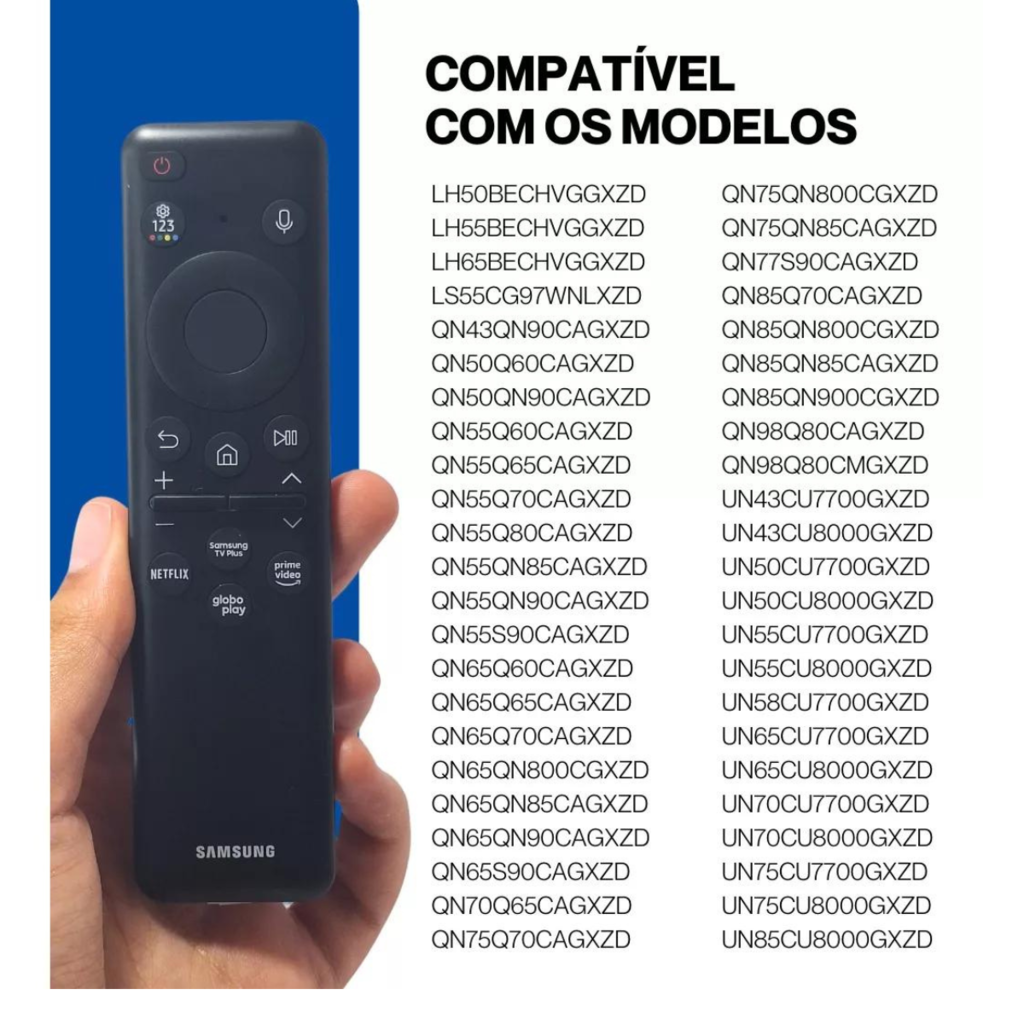 Controle Remoto Samsung 4K Bn59-01432B Original Carregamento Solar foto 4