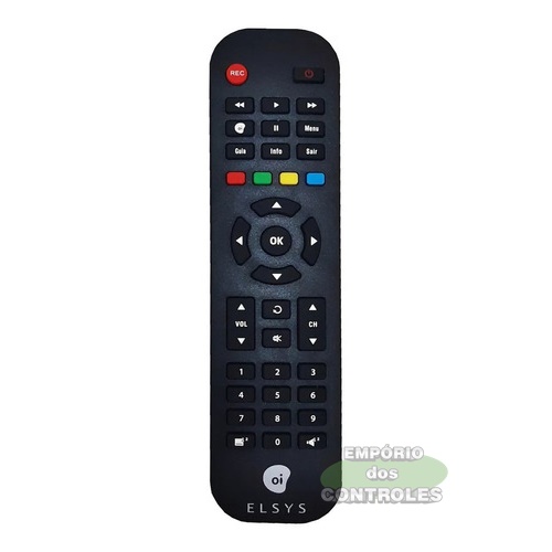 CONTROLE REMOTO OI TV ELSYS STREAMING -9129