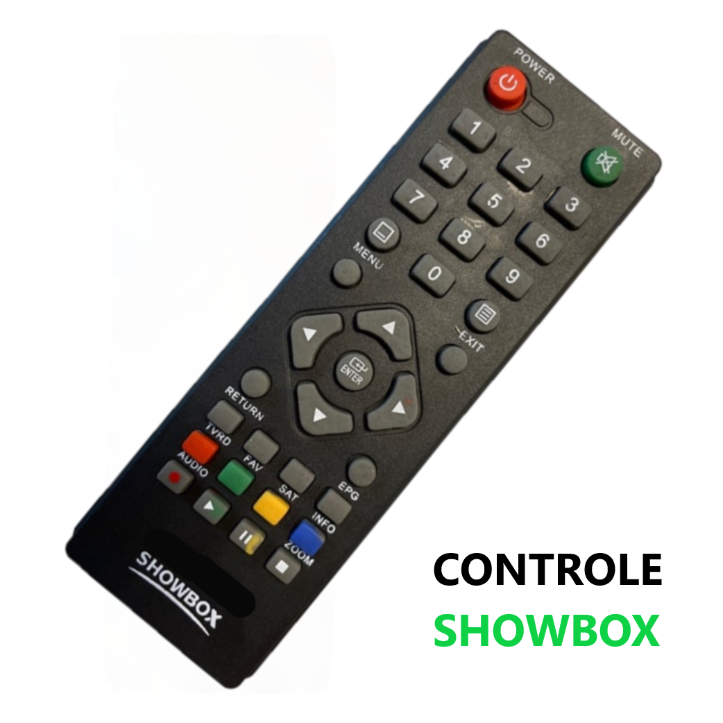 CONTROLE REMOTO SHOWBOX ULTRA HD -7083 -7104 foto 3
