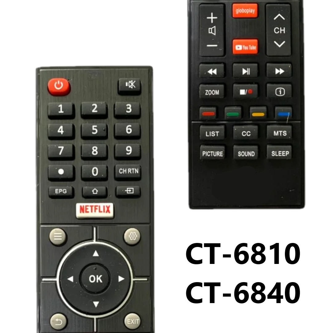 CONTROLE REMOTO SEMP TOSHIBA TV SMART CT-6840 CT-6810 -9043 -7742 -8238 foto 3