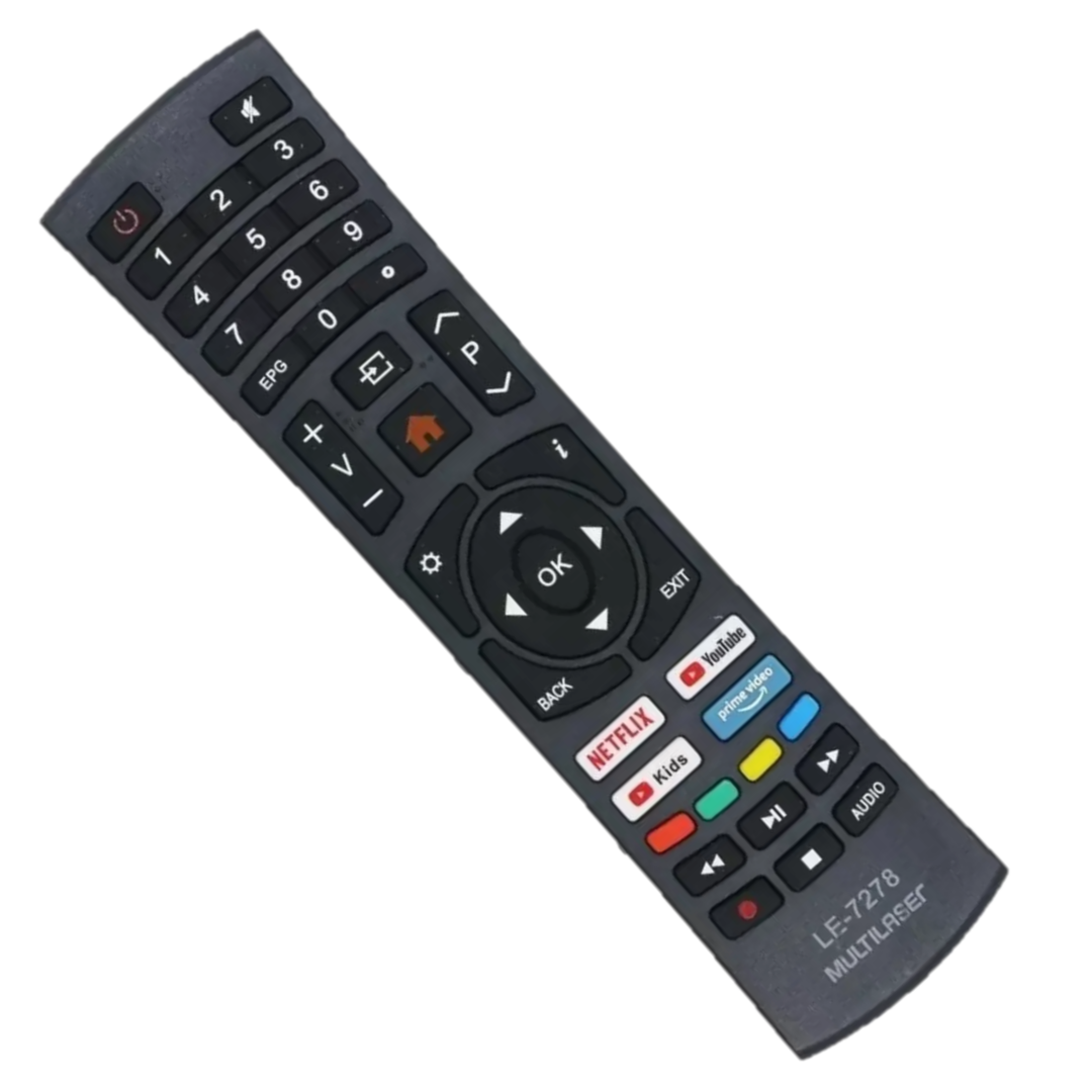 Control Remoto Tv Multilaser 4K Smart T1032 T1027 Tl039 -7278 foto 4