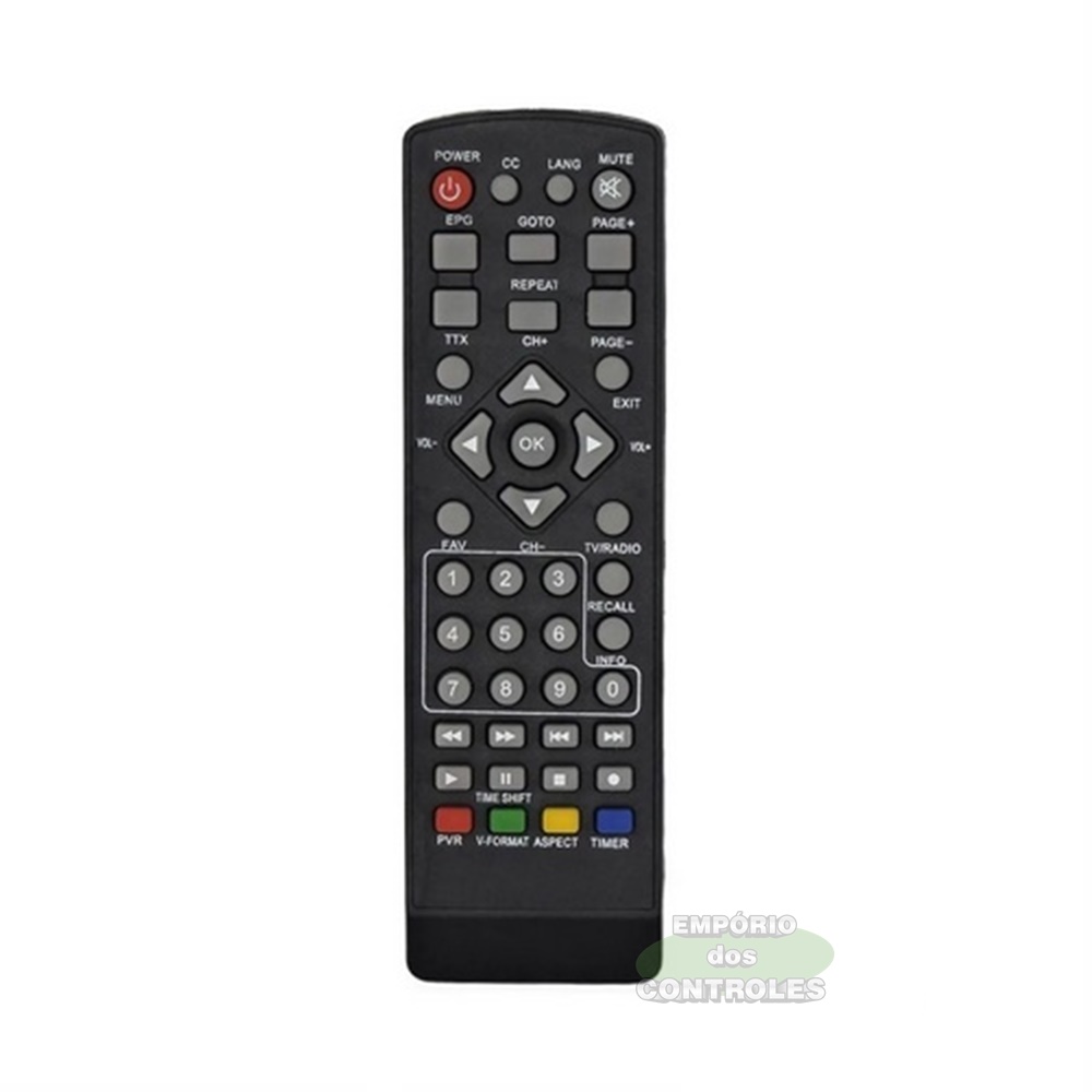 CONTROLE REMOTO CONVERSOR INFOKIT ITV-C20