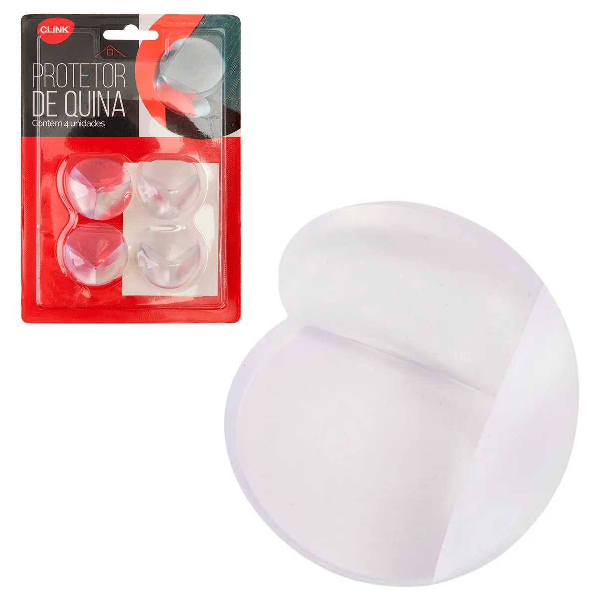 Kit Protetor Quina 3X3X2,4Cm 4Pcs Ck7008 foto 3