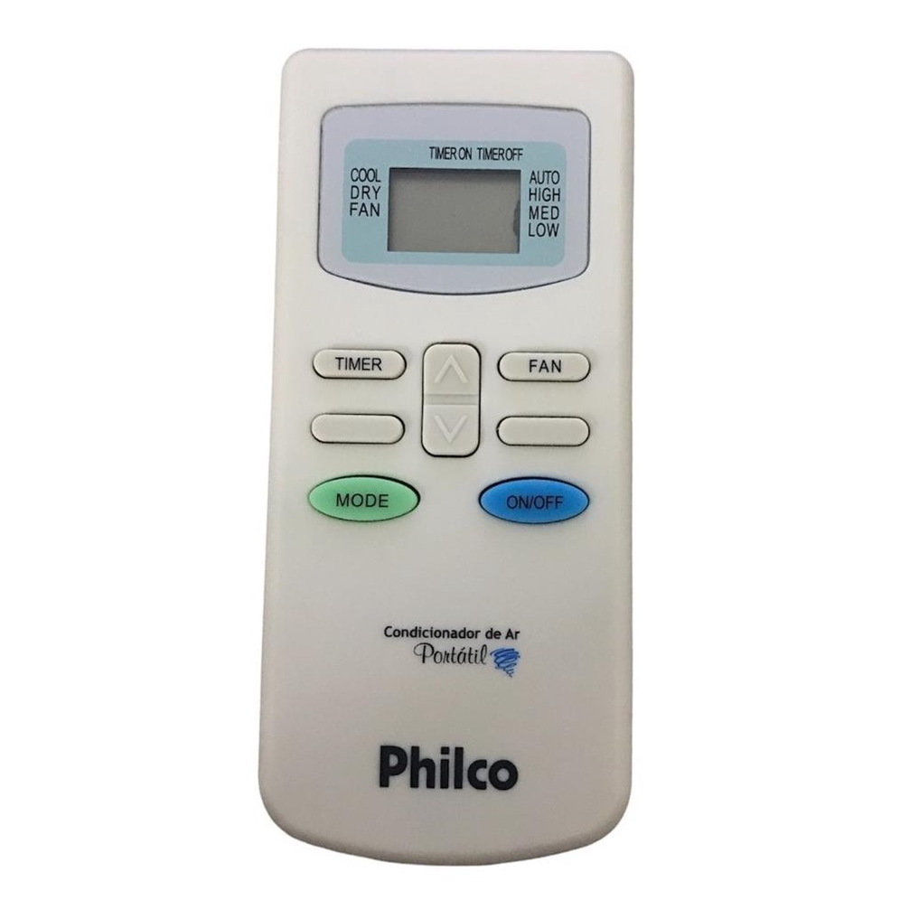 CONTROLE REMOTO AR CONCIONADO PHILCO PH13000QF ORIGINAL