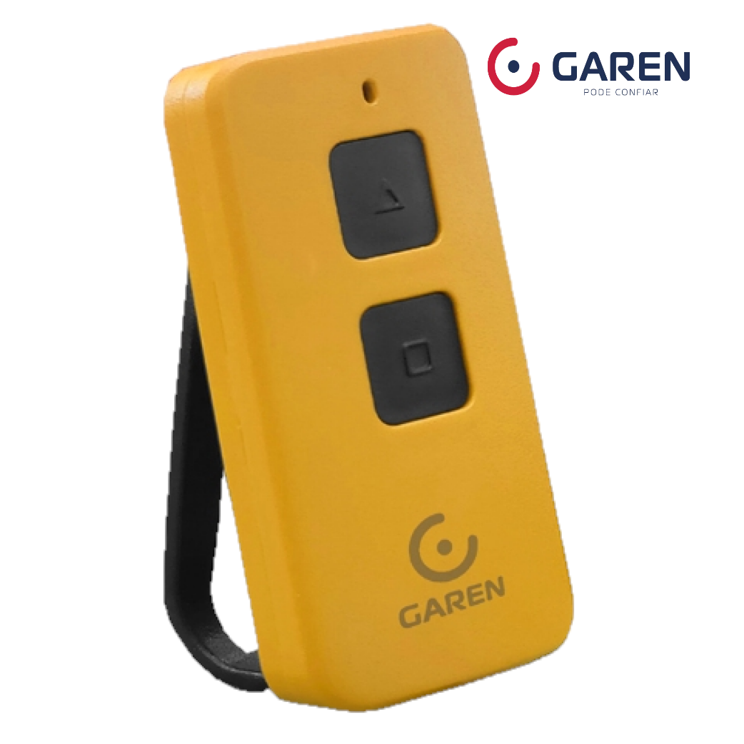 TRANSMISSOR TX MAX LIGHT SMD GAREN 433,92MHZ TRANSMISSOR TX MAX LIGHT SMD GAREN 433,92MHZ:AMARELO