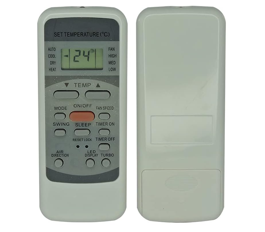 CONTROLE REMOTO AR CONDICIONADO R51C MIDEA PISO TETO -1342 -9020 -7073 foto 3