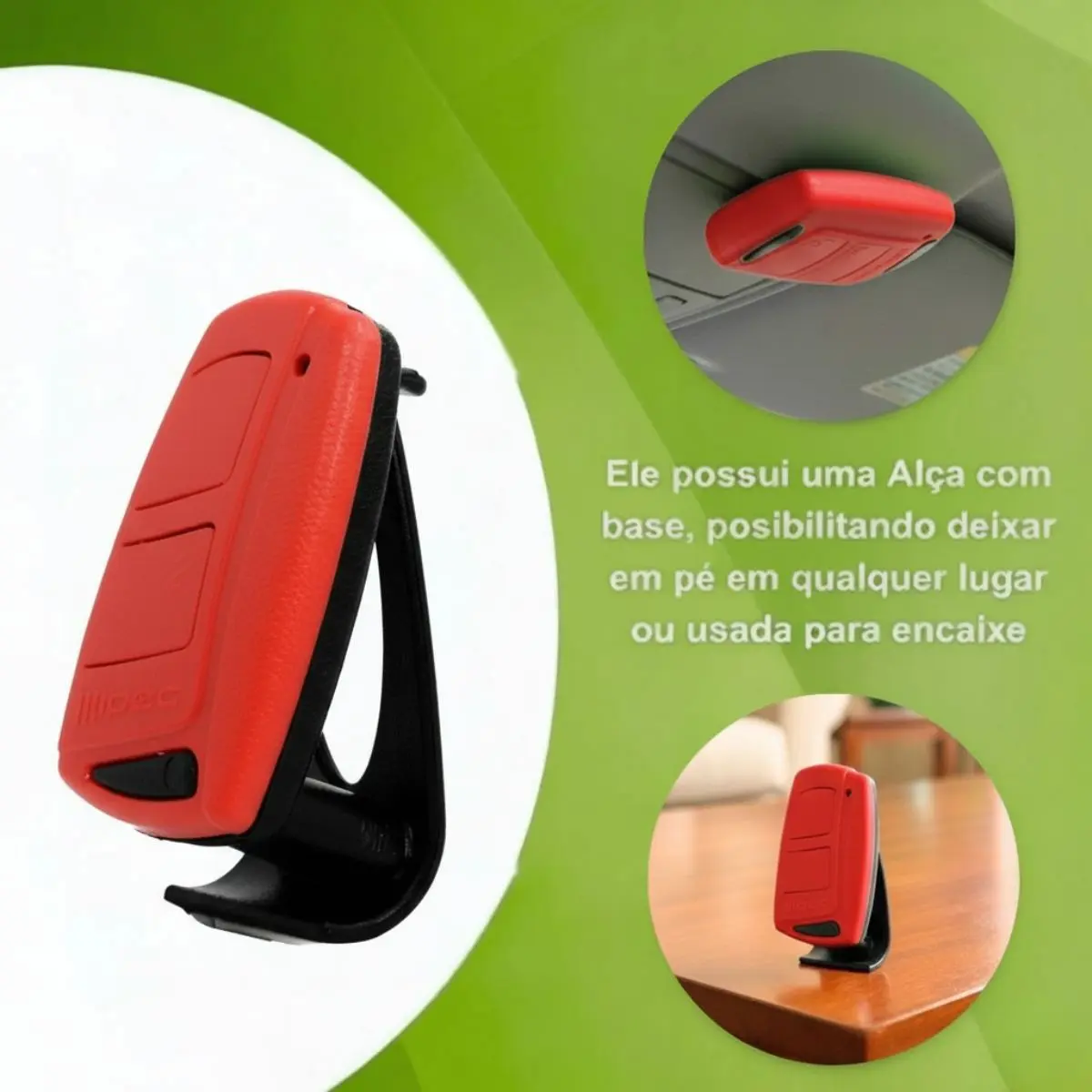 Controle para Portão Tx Top Mais Vermelho Mustang 433,92Mhz SMD Ipec A2184/Vermelho foto 4