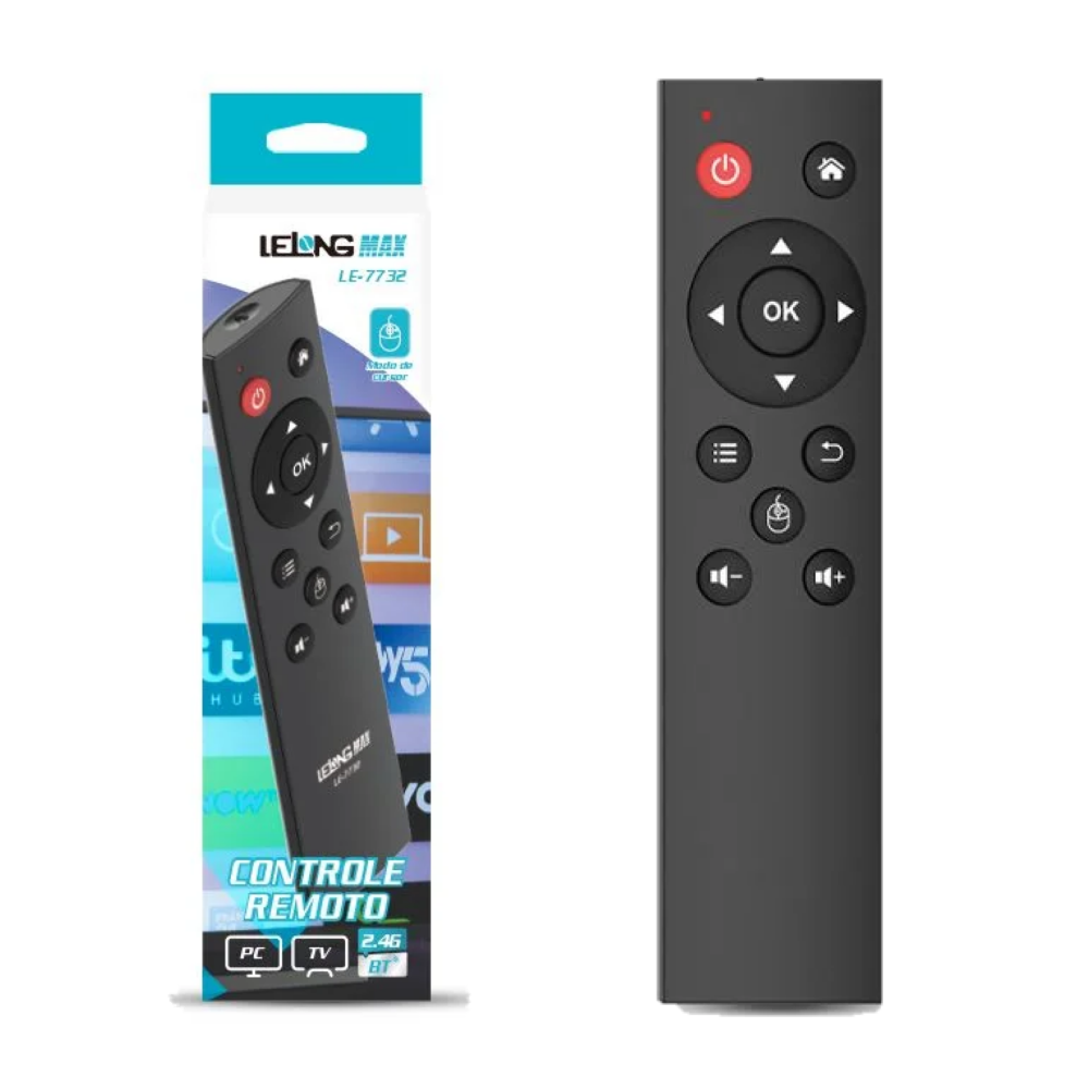 CONTROLE REMOTO 2.4G BLUETOOTH C/USB UNIVERSAL CLONADOR LE-7732