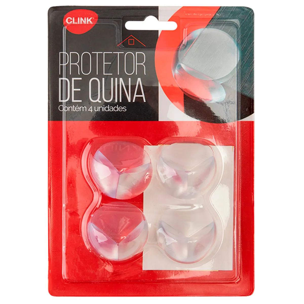 Kit Protetor Quina 3X3X2,4Cm 4Pcs Ck7008