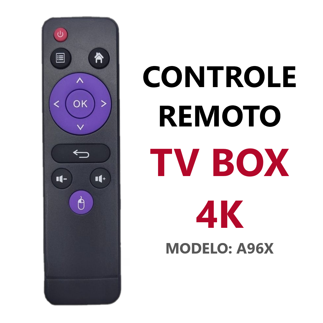 CONTROLE REMOTO TV 4K A96X -9155 -7496 foto 2
