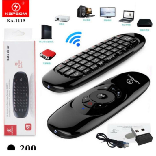 MINI TECLADO AIR MOUSE 2,4G WIRELLES SKY-2021 -1119 foto 2