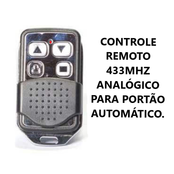 CONTROLE REMOTO PARA PORTA DE ENROLAR 8 CHAVES ANALÓGICO .2444 foto 3