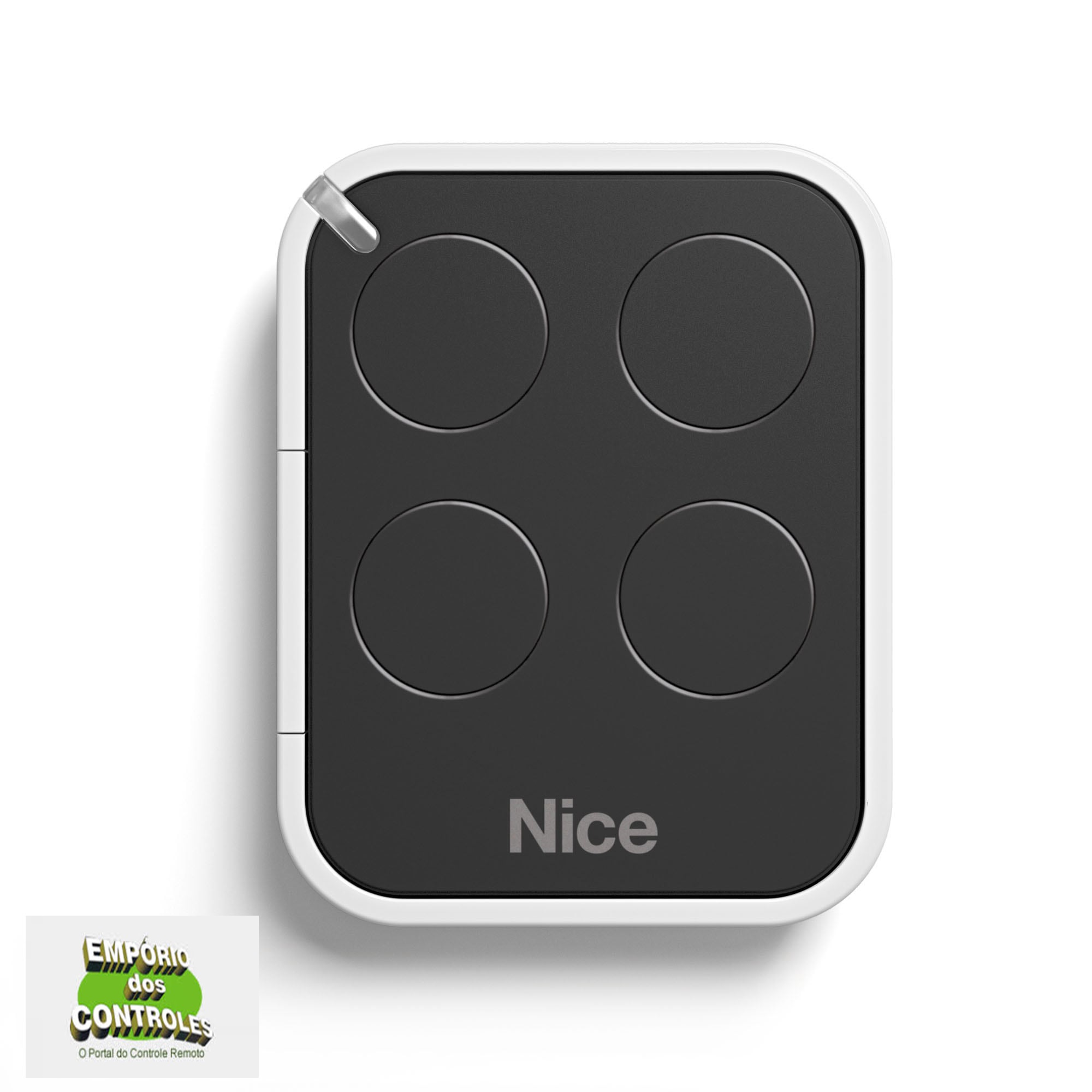 TRANSMISSOR NICE ERA ONE 4 BOTOES PRETO