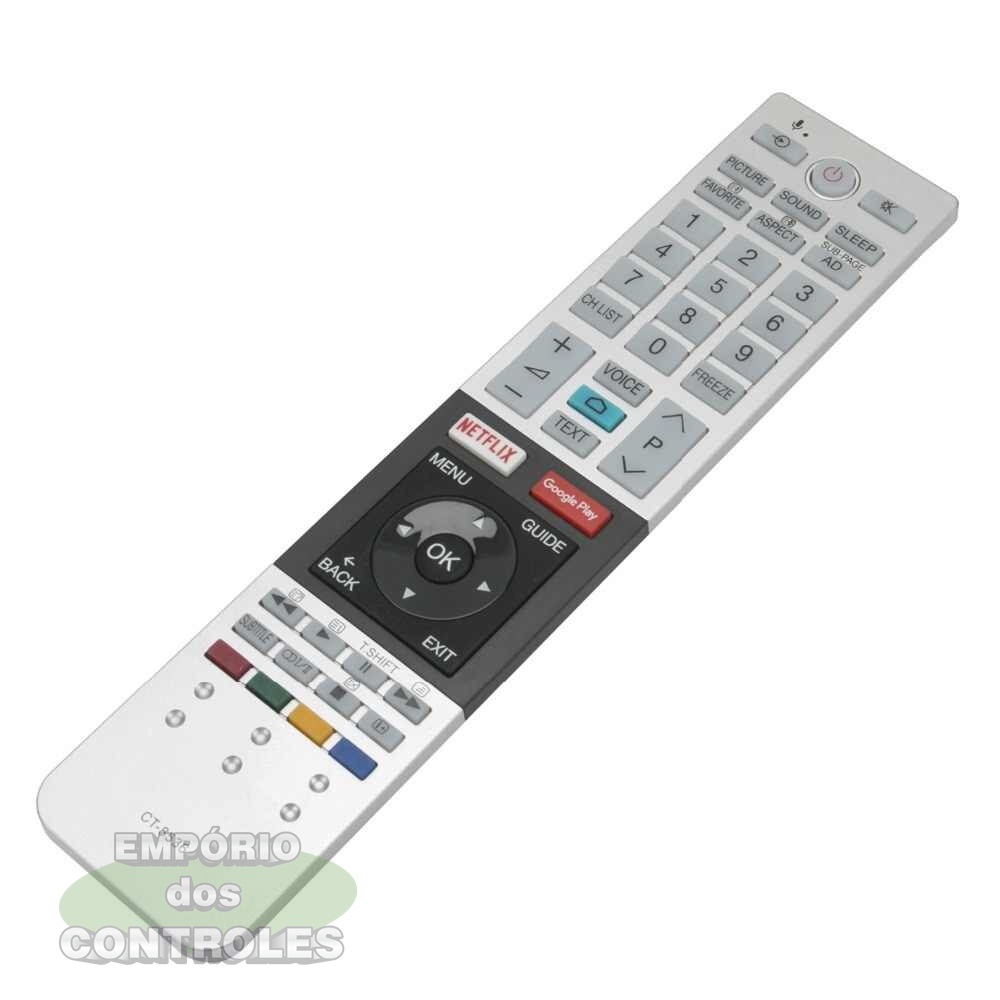 CONTROLE REMOTO TV SEMP TOSHIBA CT-8536