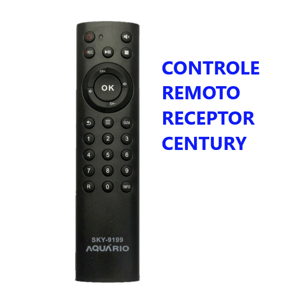 Controle Remoto Century Receptor Universal -9300 foto 2