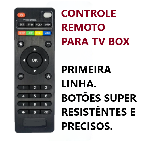 CONTROLE REMOTO PARA TV BOX MXQ T95M LE-7490-1 foto 2