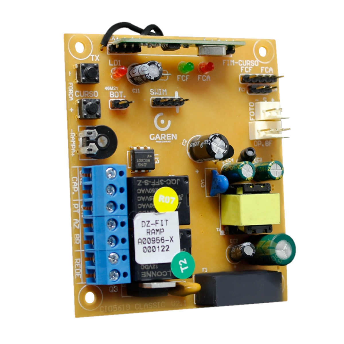 CENTRAL ELETRONICA FIT GAREN V1.1 433,92MHZ