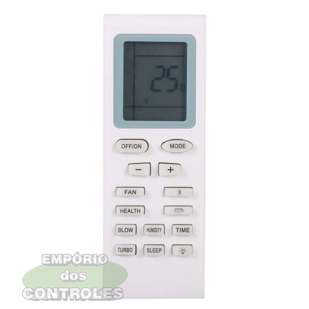CONTROLE REMOTO AR CONDICIONADO SPLIT YB1F2 GREE