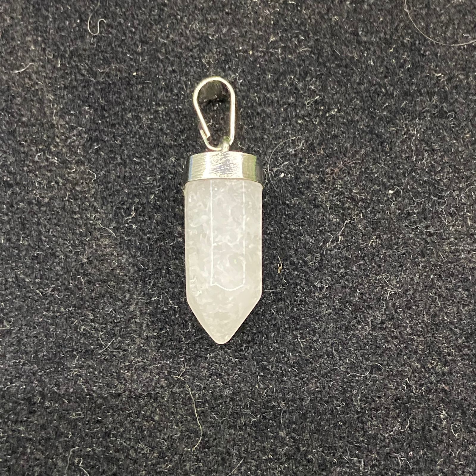 Pingente Pontinha Prateado Energia