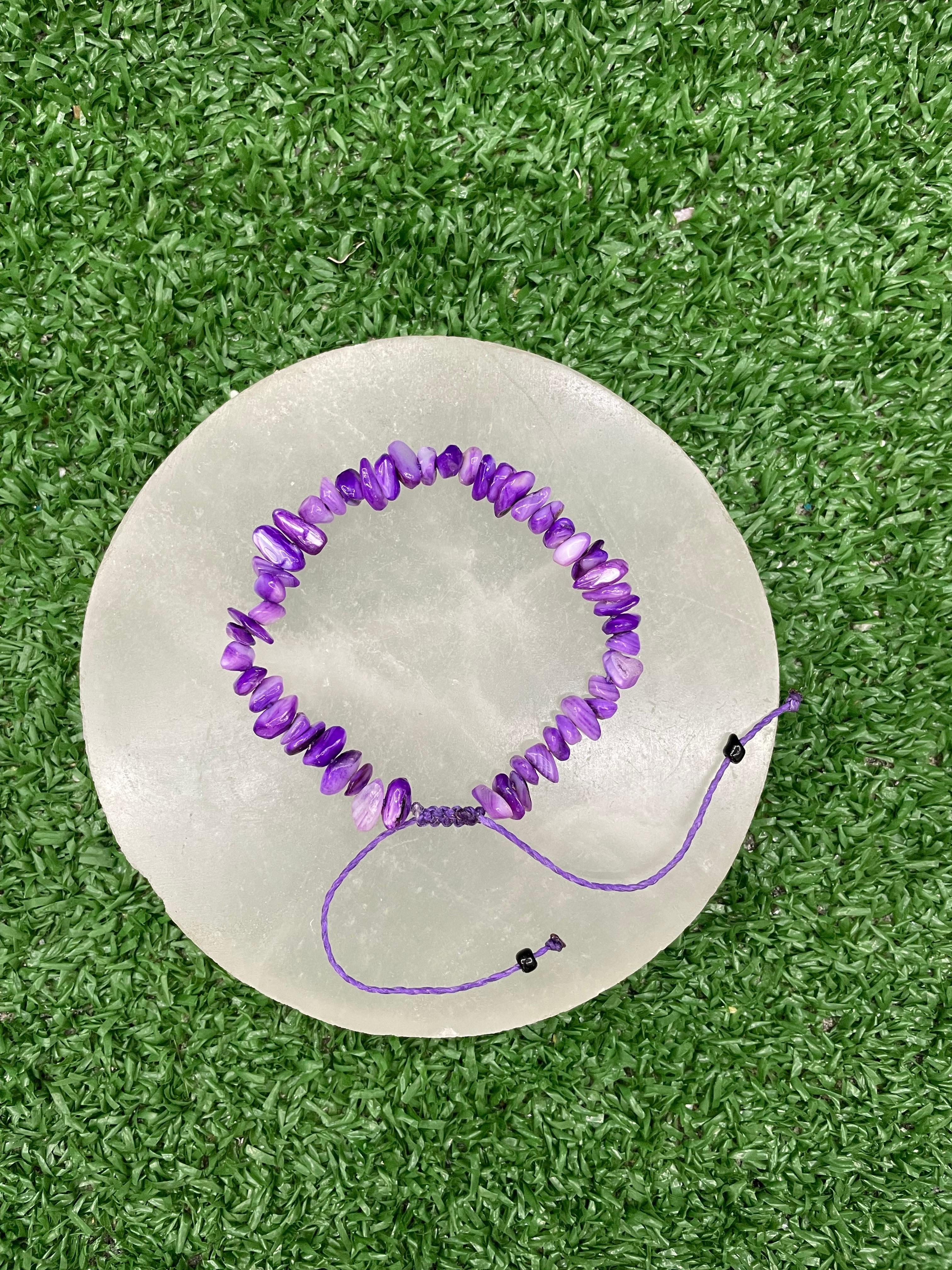 Pulseira de Cascalhinho Ajustável