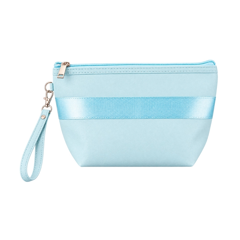 Nécessaire Pu — Azul Claro