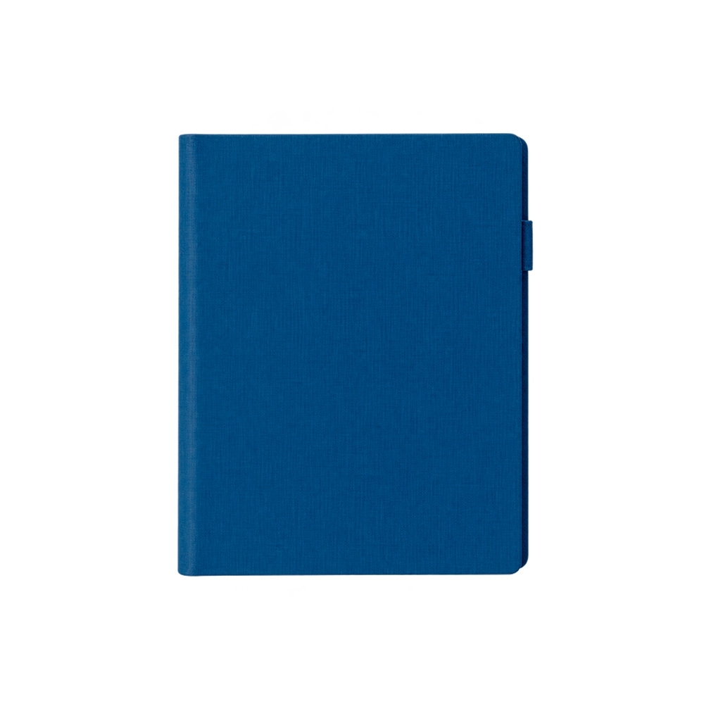 Caderno Fichário Pu — Azul