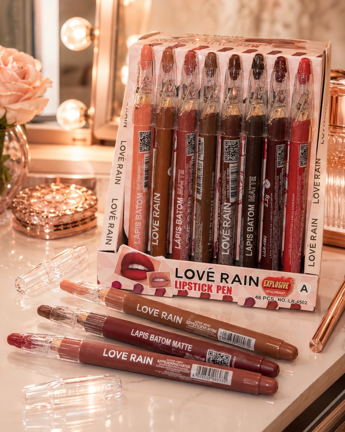 Lápis Batom Love Rain