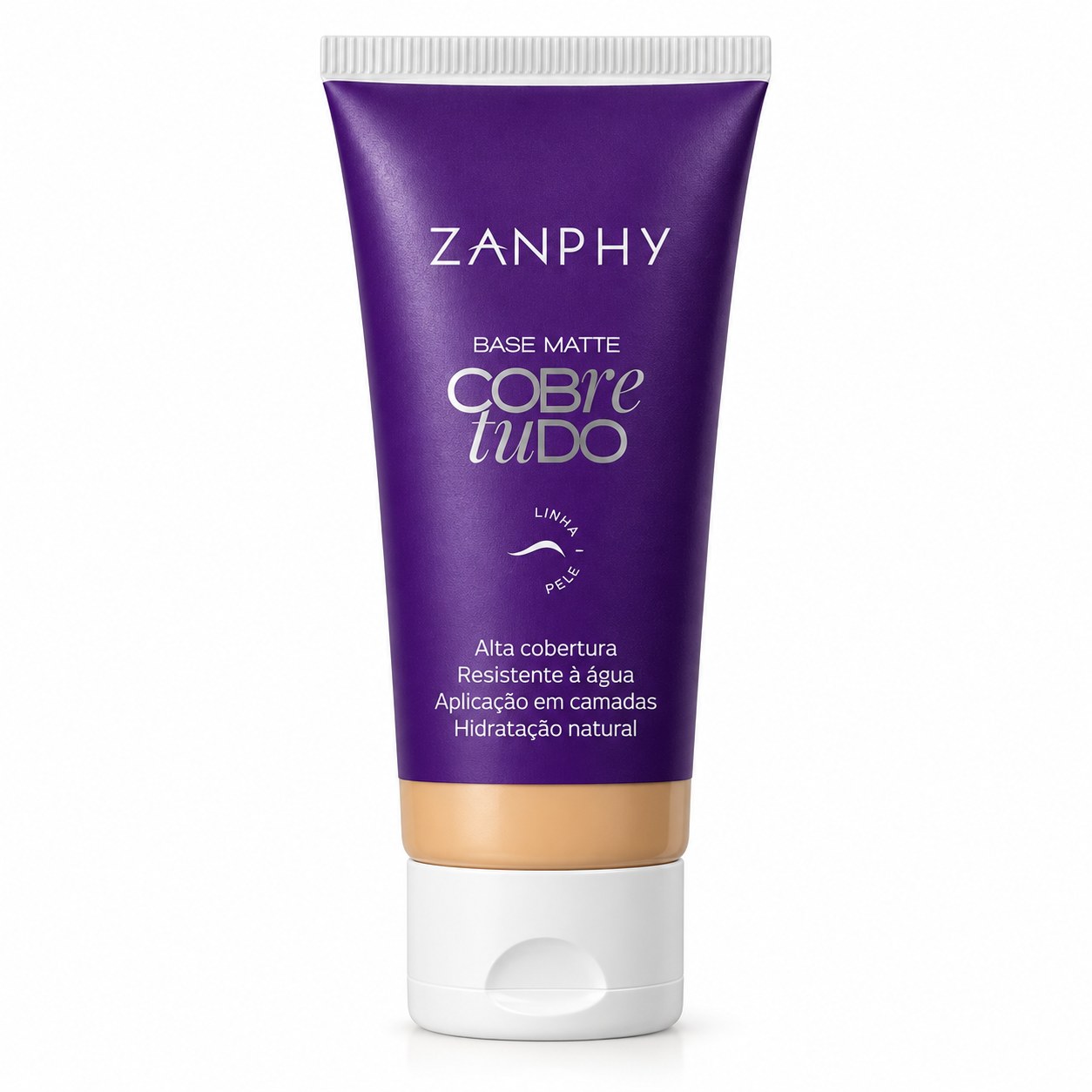 Base Cobre Tudo Zanphy Linha Pele