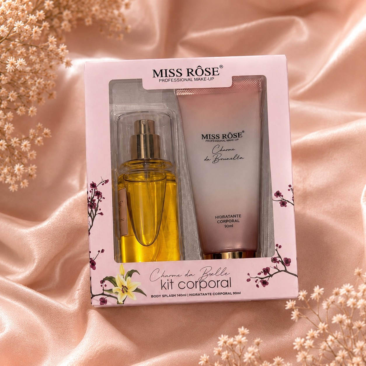 Kit Perfume + Creme Miss Rôse
