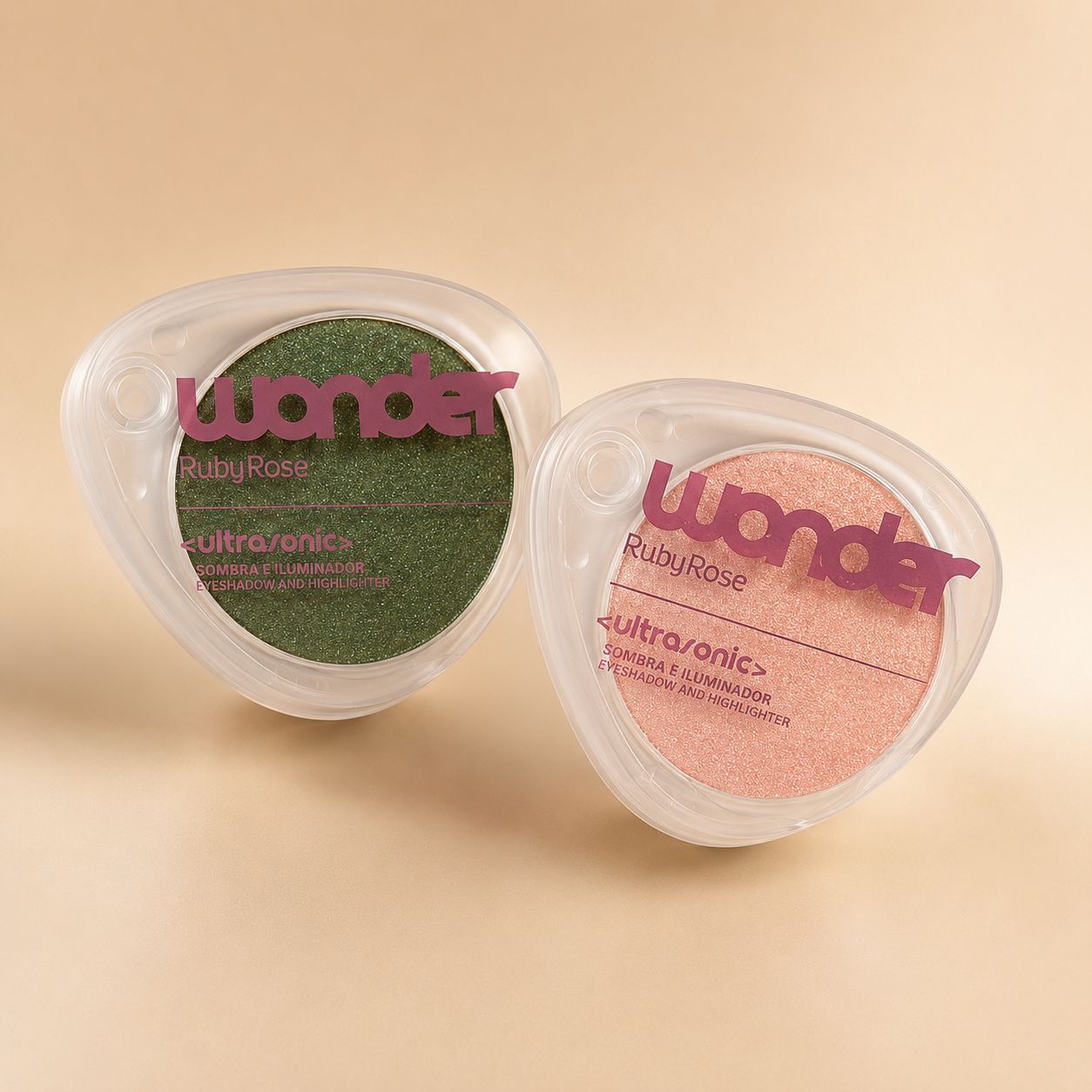 Paleta de Sombra e Iluminador Wonder Ruby Rose