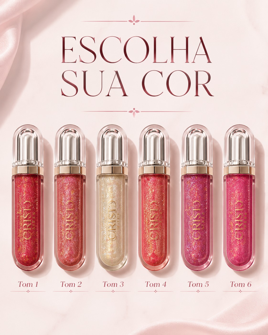 Lip Gloss Cristal Miss Rose
