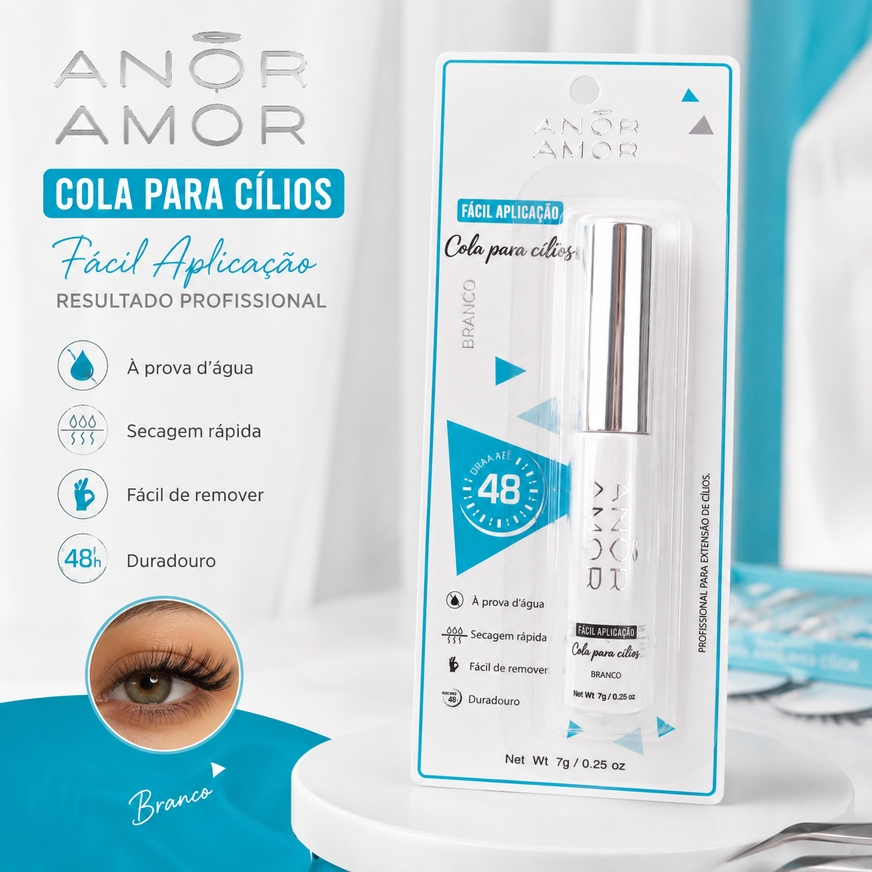 Cola para Cílios Amor e Anjo