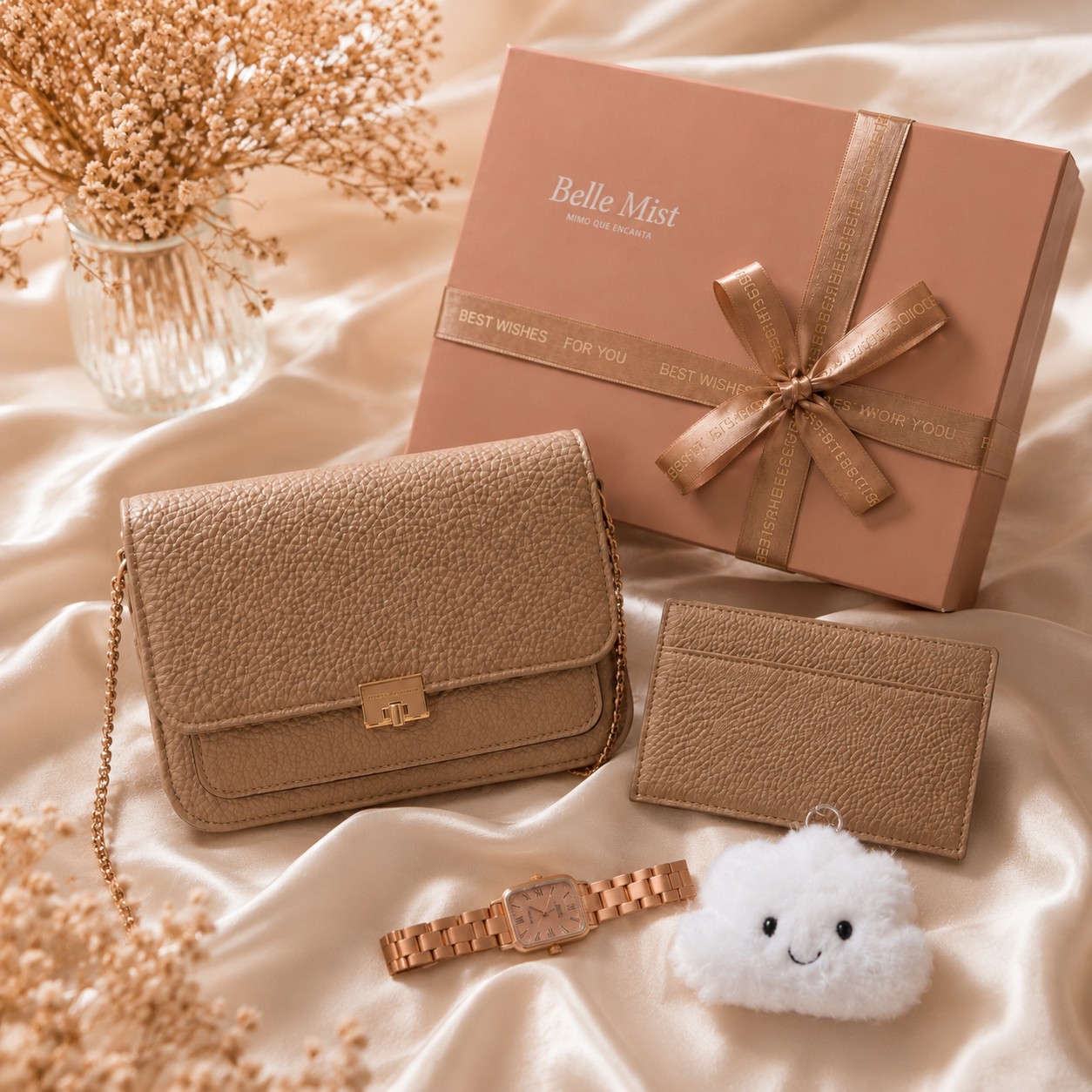Kit Bolsa + Relógio