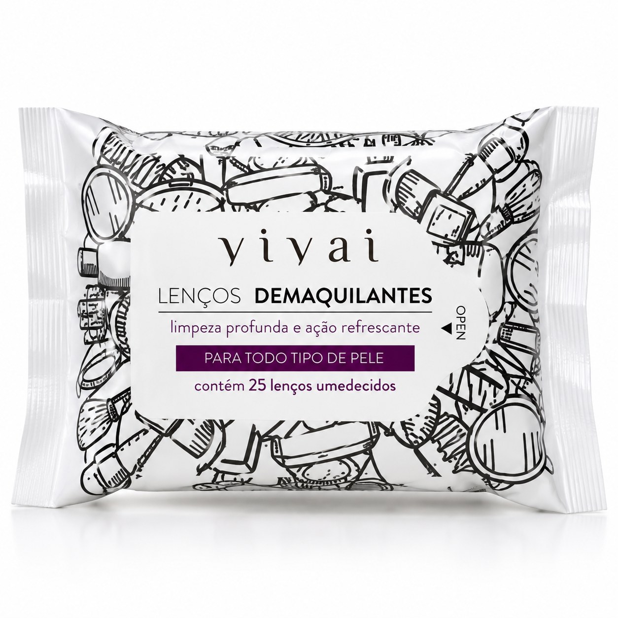 Lenços Demaquilantes Vivai
