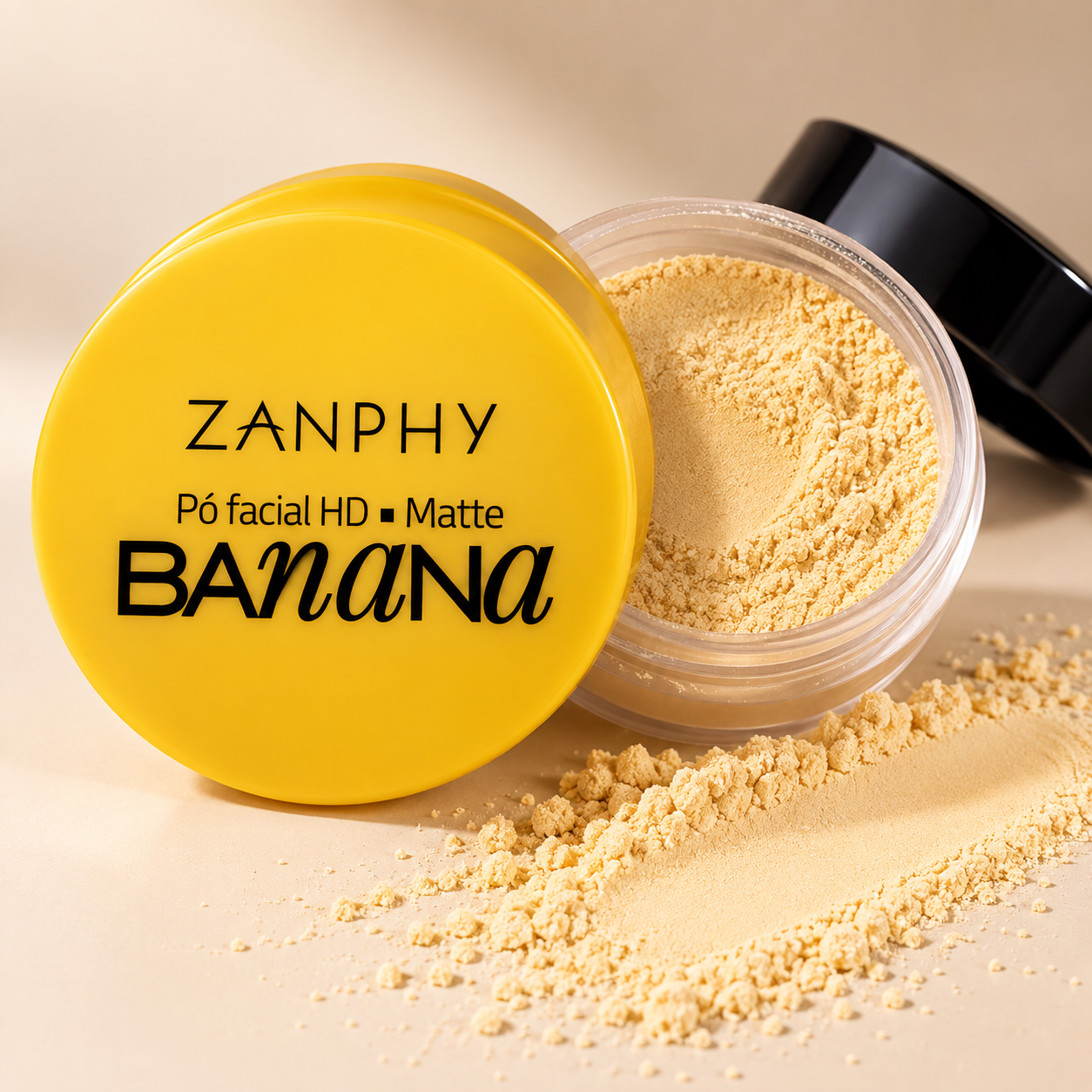 Pó Facial HD Matte Linha Pele Zanphy