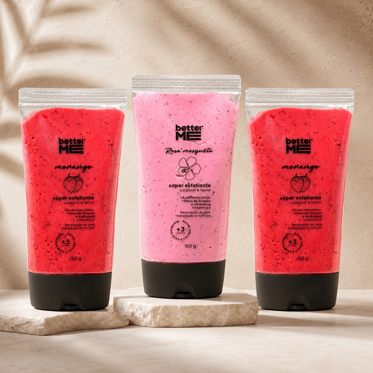 Esfoliante Corporal Better Me Rosas