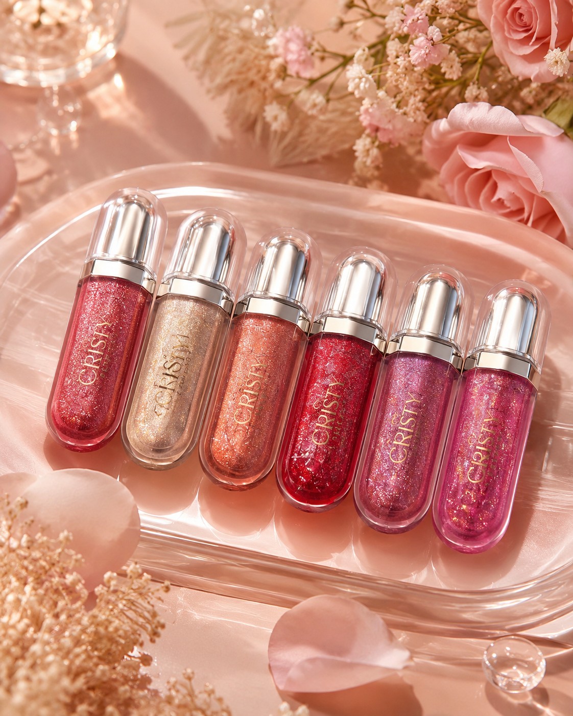 Lip Gloss Cristal Miss Rose