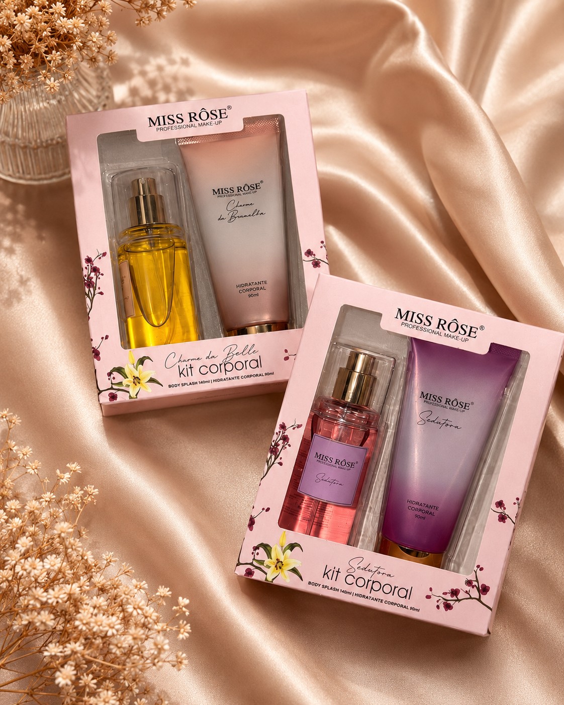 Kit Perfume + Creme Miss Rôse