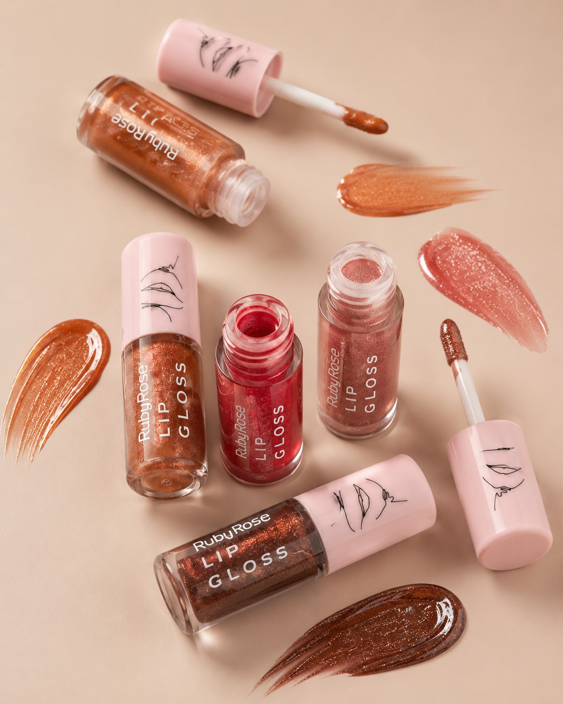 Kit Lip Gloss Love Rain