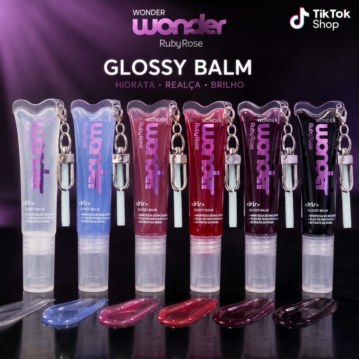 Glossy Balm Wonder Ruby Rose