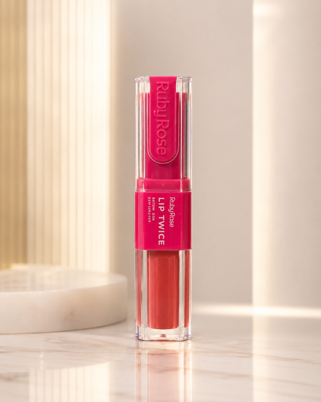 Batom Duo Kiss Ruby Rose