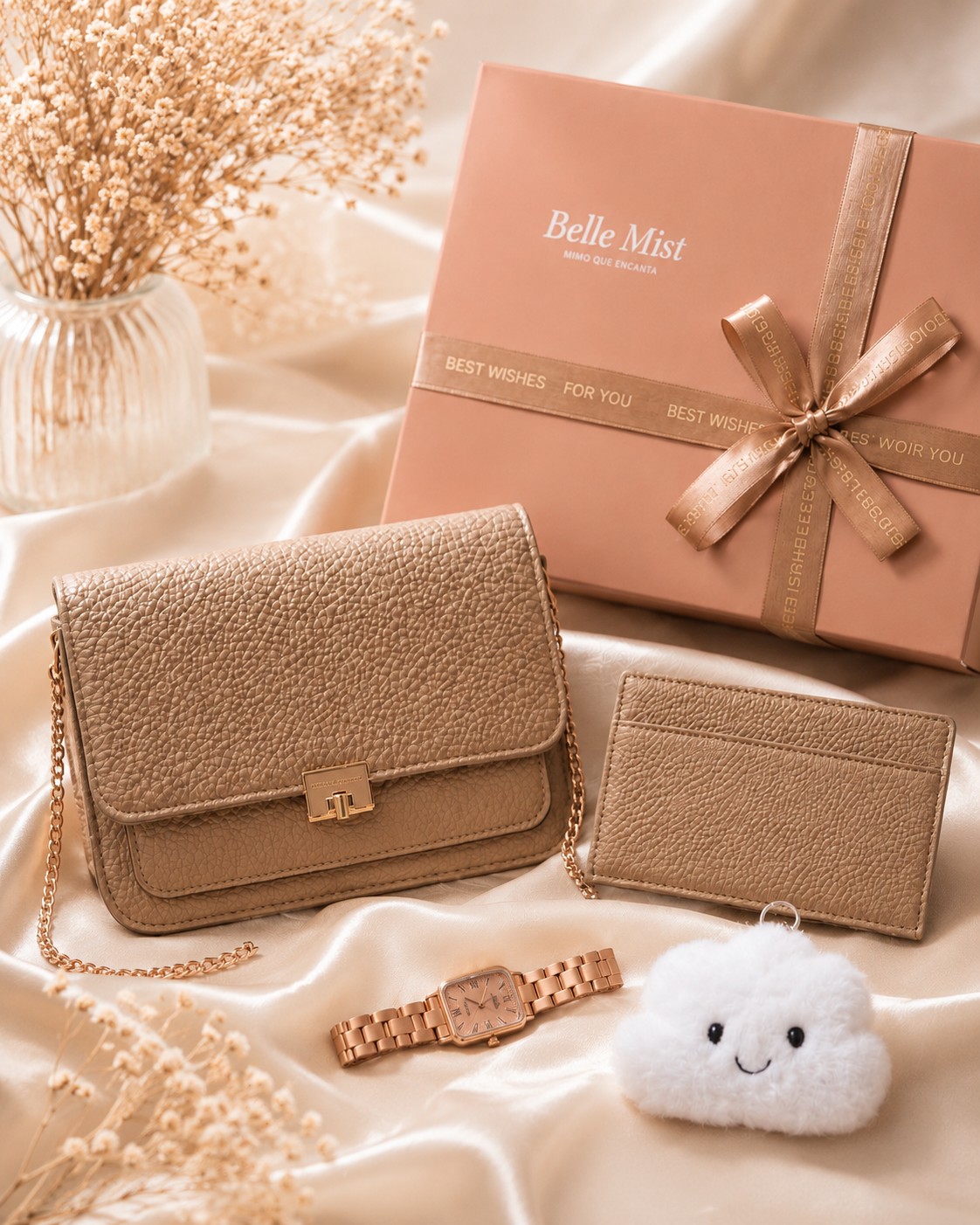 Kit Bolsa + Relógio
