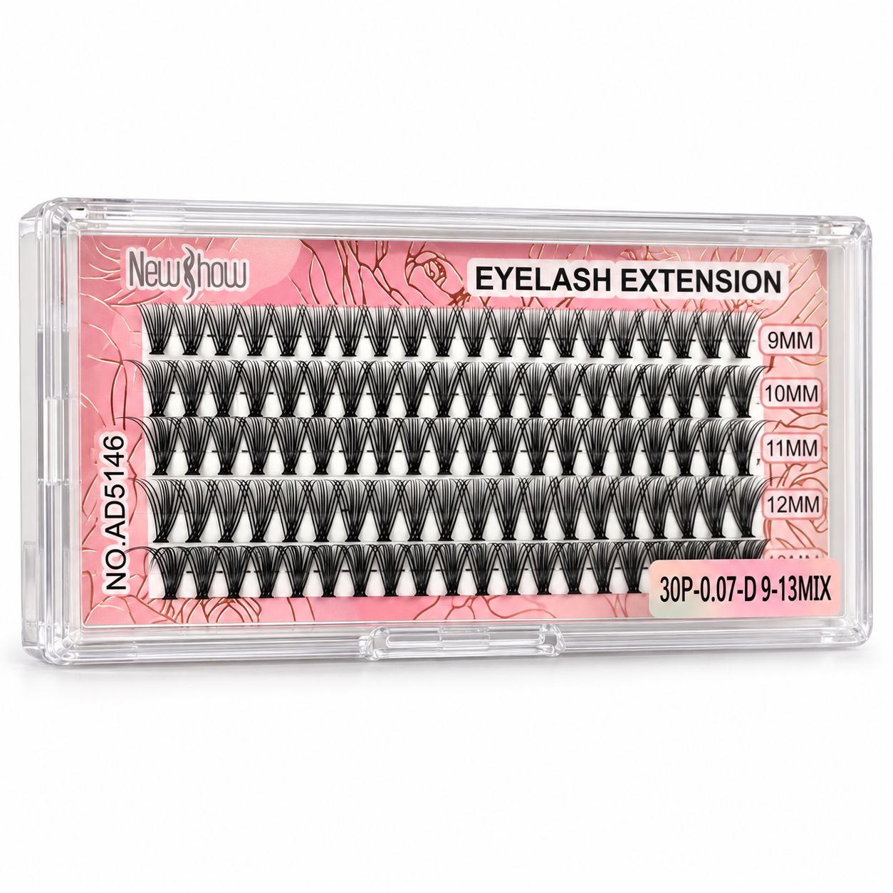 Cílios Postiços em Tufo Mix YJM-378