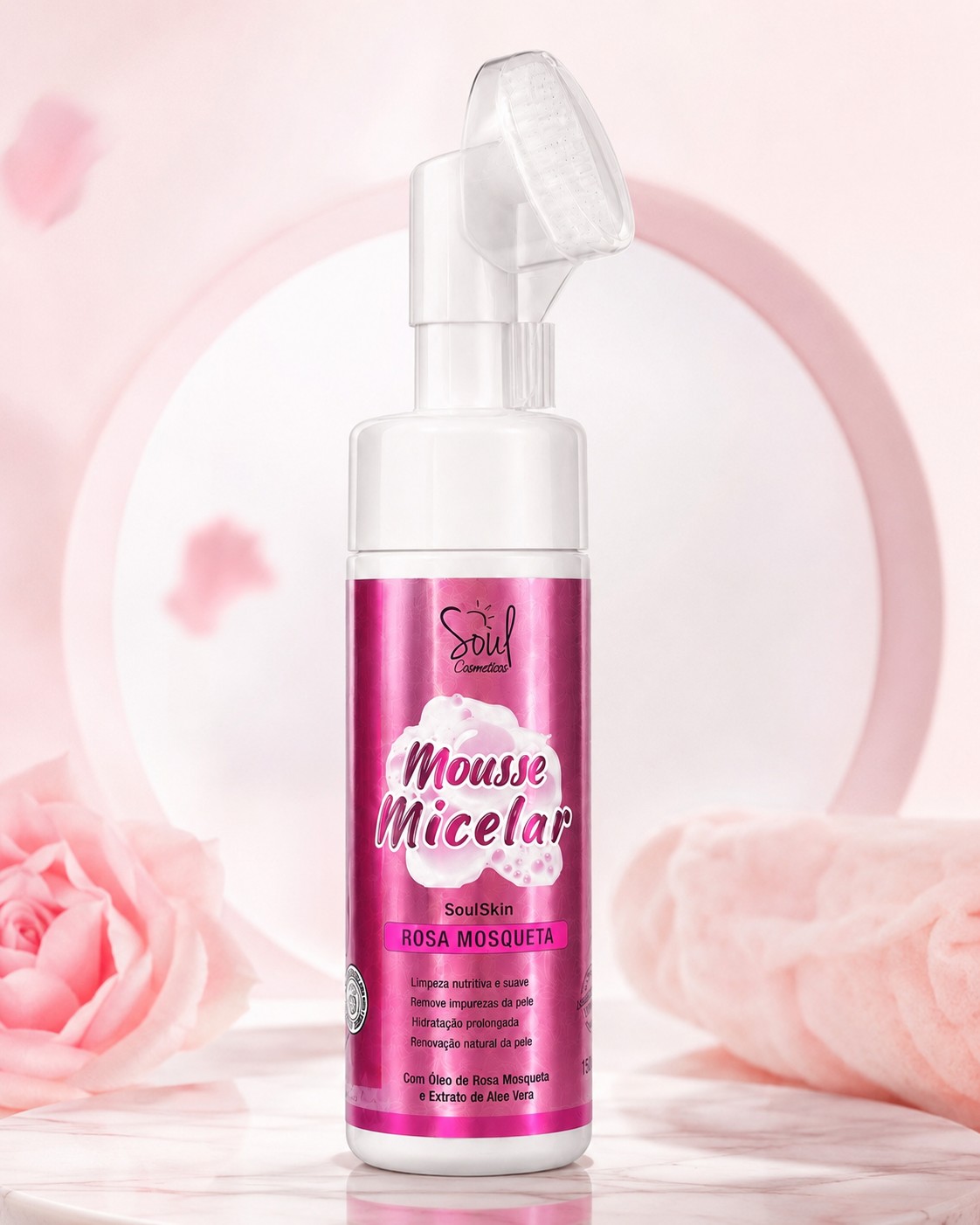 Espuma de Limpeza Facial Soul
