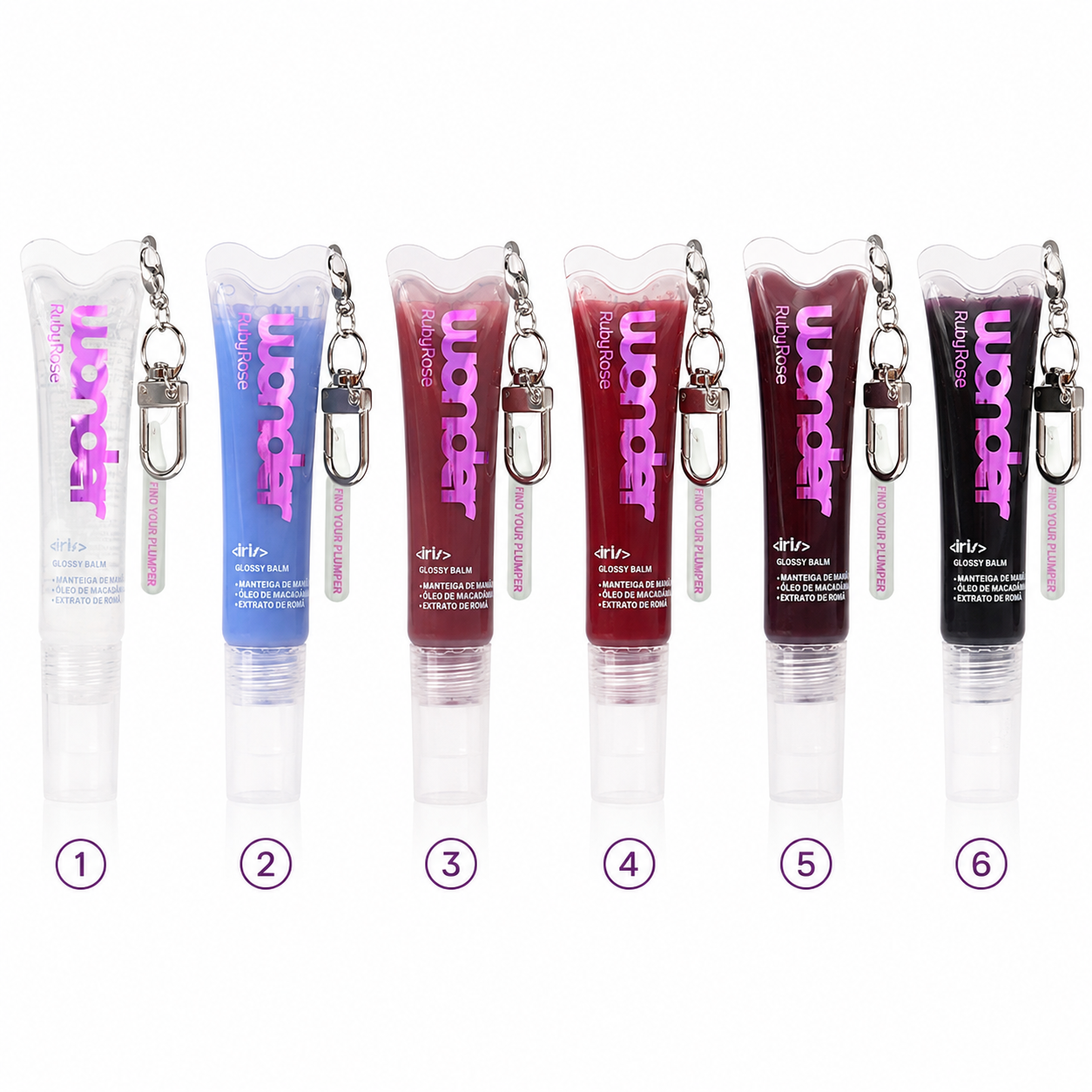 Glossy Balm Wonder Ruby Rose