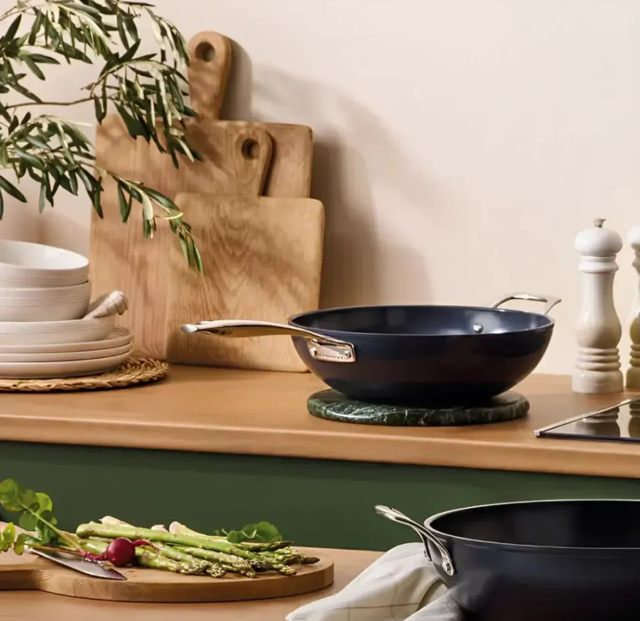 WOK C/ALÇA E CABO 30CM ENSC Le Creuset