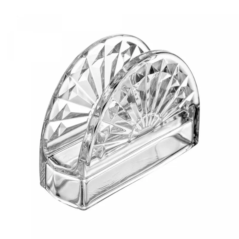 PORTA GUARDANAPOS DE CRISTAL CHUMBO SUN