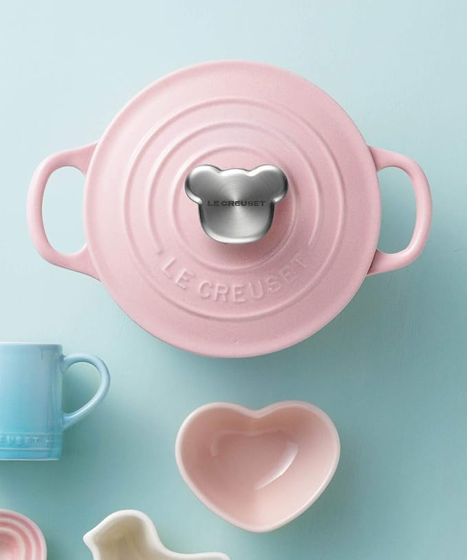 PANELA REDONDA 14CM (PEG URSO) Chiffon Pink Le Creuset