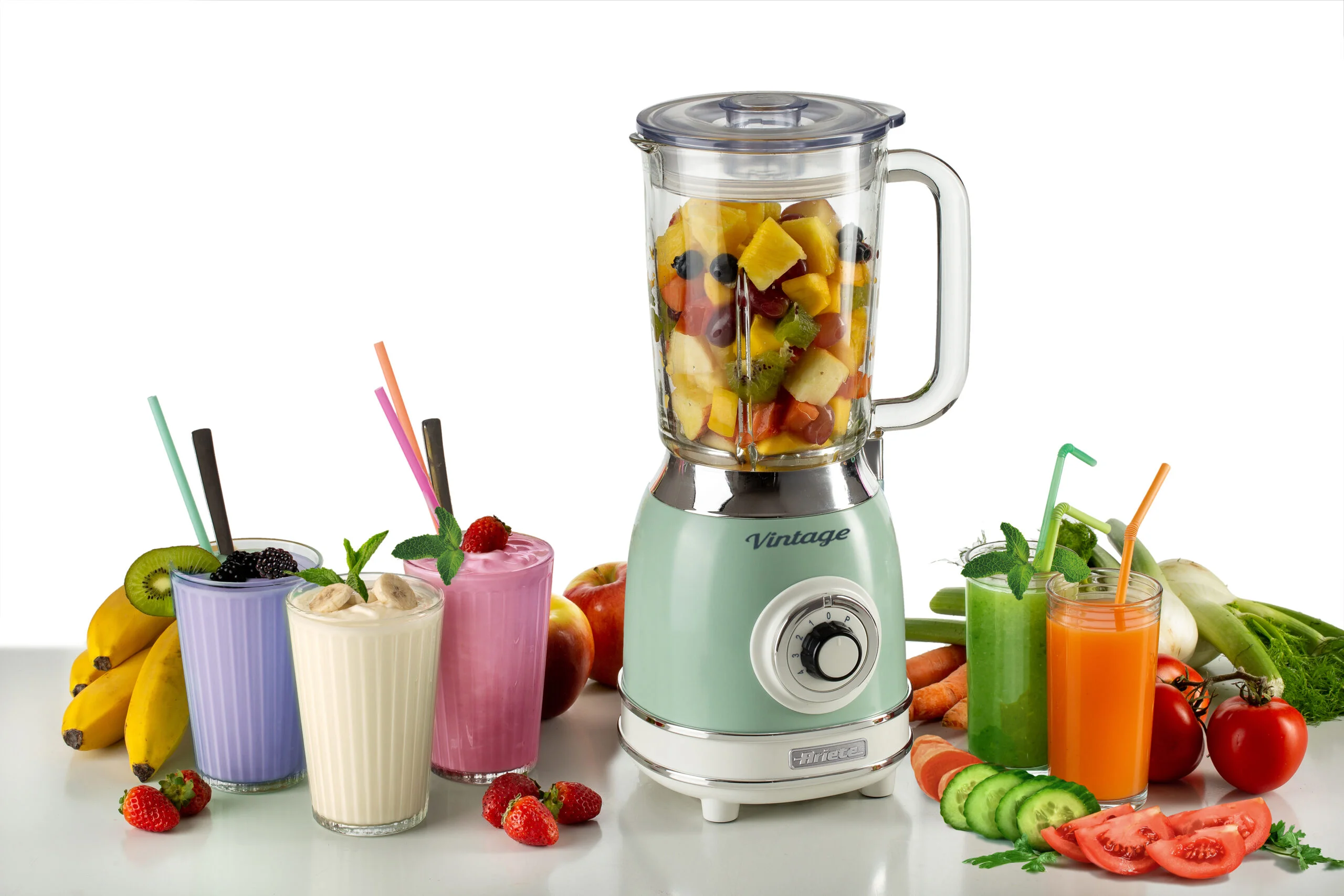 LIQUIDIFICADOR VERDE VINTAGE 127V - ARIETE