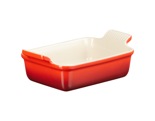 TRAVESSA 32CM HERITAGE Vermelho Le Creuset